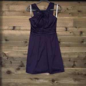 Plum formal dress